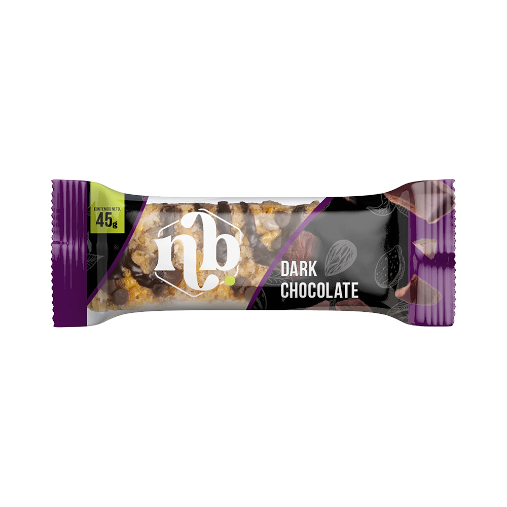 P8986468 Barras de Cereal Natural Bars Dark Chocolate – 45g - Imagen 1