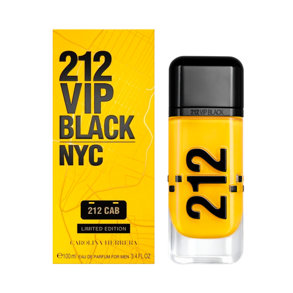 Perfume Carolina Herrera 212 Vip Black EDP 100ml - Masculino - Imagen 1