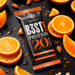 Barra de Proteína Natural Bars B3st Protein Naranja – 60g - Imagen 2