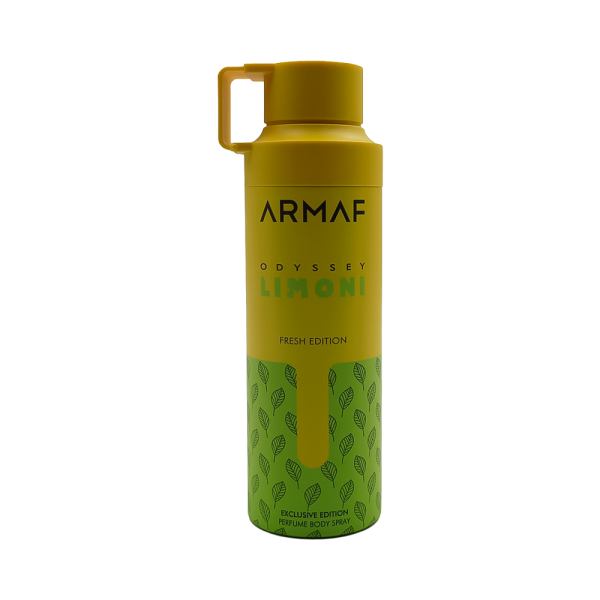 Body Spray Armaf Odyssey Limoni 200ml – Unisex - Imagen 1