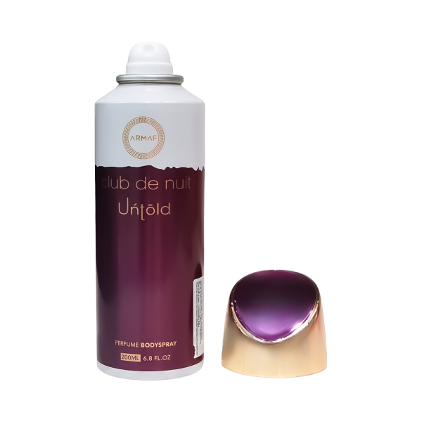 Body Spray Armaf Club de Nuit Untold 200ml – Unisex - Imagen 2