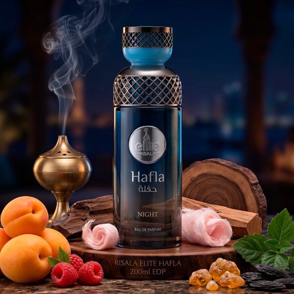 Perfume Risala Elite Hafla Night EDP 200ml - Unisex - Imagen 3