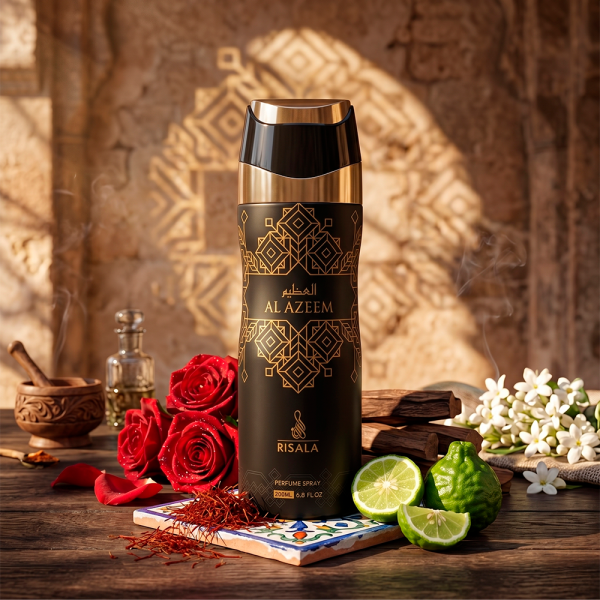 Body Spray Risala Al Azeem 200ml – Unisex - Imagen 2