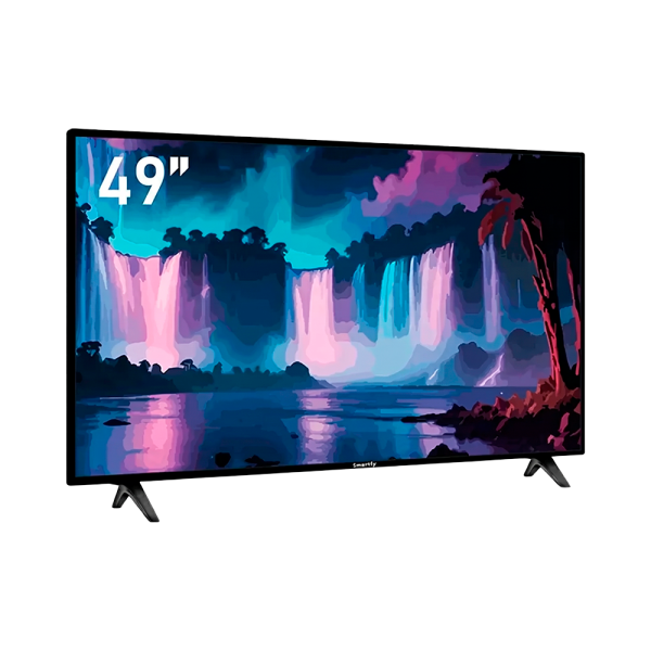 Smart TV Smartfy STV49B - 4K - HDMI/USB - 2 Controles - Android 14 - 49'' - Imagen 1