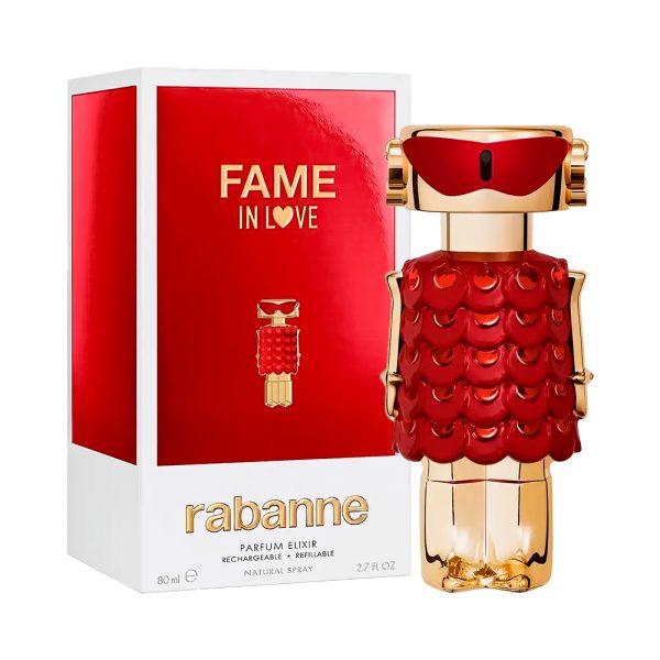 Perfume Rabanne Fame In Love Parfum Elixir 80ml - Imagen 1