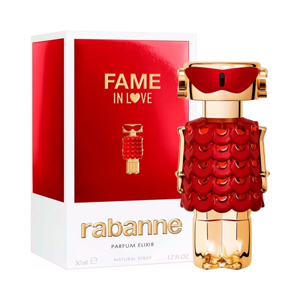 Perfume Rabanne Fame In Love Parfum Elixir 50ml - Imagen 1