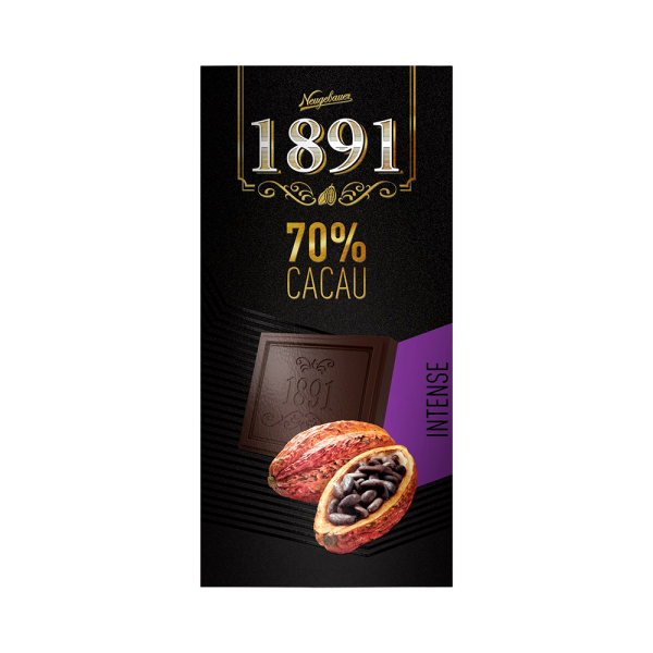 Barra de Chocolate Neugebauer 1891 Intenso 70% Cacao - 90g - Imagen 2