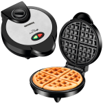Wafflera Mondial Pratic Waffle GW-01 1200W - Negro - Imagen 2