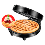 Wafflera Mondial Pratic Waffle GW-01 1200W - Negro - Imagen 4