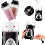 Licuadora Personal Mondial DG-01 300W - Negro - Imagen 3