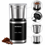 Moledor de Café Mondial Dolce Arome MCF-01-BI 180W - Negro - Imagen 2
