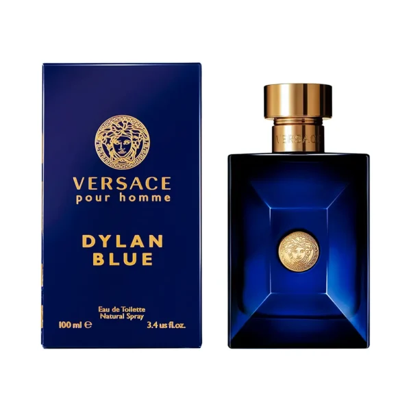 Perfume Masculino Versace Dylan Blue 100ml EDT - Imagen 1
