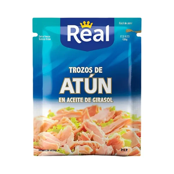 P1240880.webp Atun en Aceite de Girasol Real 120gr - Imagen 1