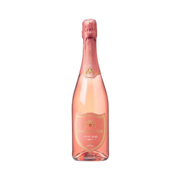 P1249203.webp Espumante Charles Roux Cuvee Rose Brut 750ml - Imagen 1