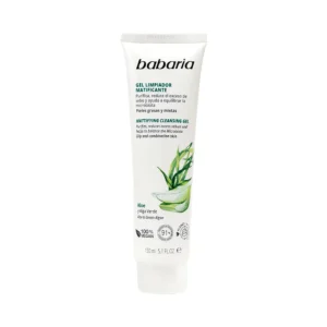 Gel Limpiador Matificante Babaria Aloe y Alga 150ml