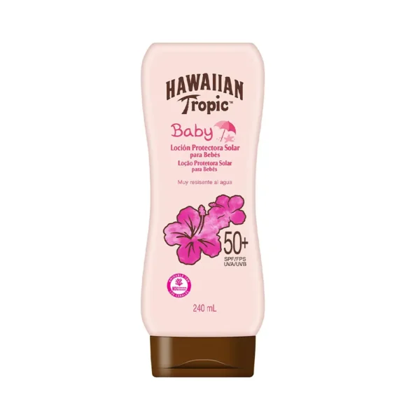 Loci?n Protector Solar Hawaiian Tropic Baby FPS50 240ml - Imagen 1