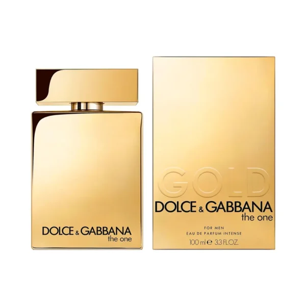 P1845497.webp Perfume Masculino Dolce & Gabbana The One Gold Intense 100ml EDP - Imagen 1