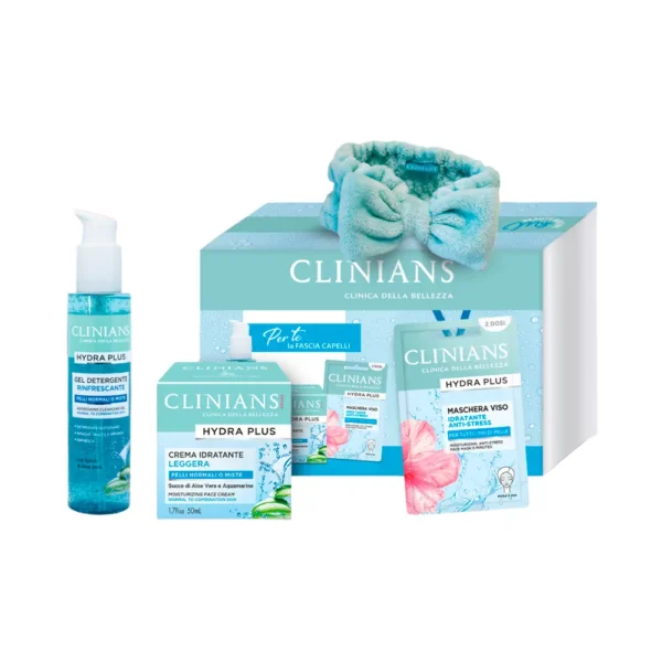 P8787842.webp Set Cosm?ticos Clinians My Beauty Routine Hidra Plus Leggera 4 Piezas - Imagen 1