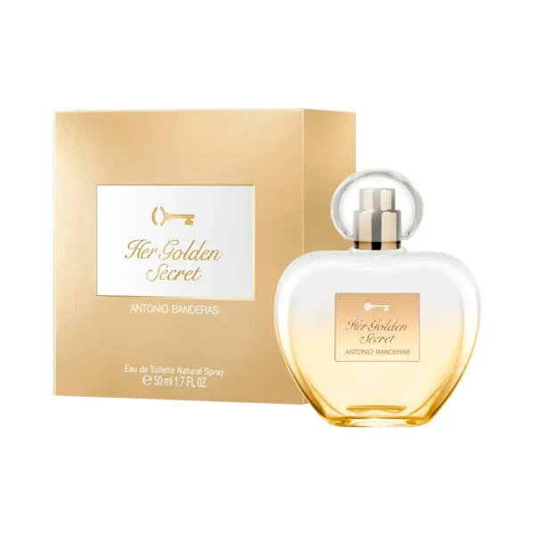Perfume Femenino Antonio Banderas Her Golden Secret 50ml EDT - Imagen 1