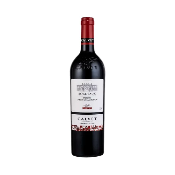 P89104-1.webp Vino Calvet Bordeaux Merlot Cabernet Sauvignon 750ml - Imagen 1