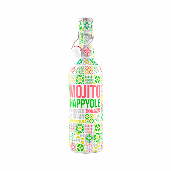 P8984537.png Coctel Happyole Mojito de Fresa 750ml - Imagen 1